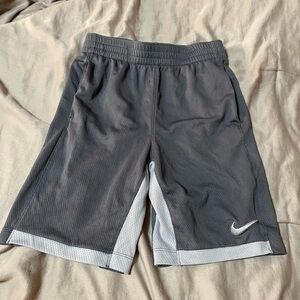 Nike Kids Dark Gray and Light Gray Shorts